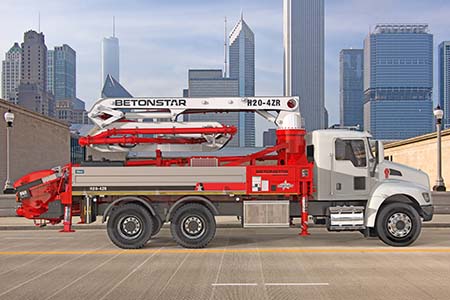 1985 Schwing 23-Meter Concrete Pump