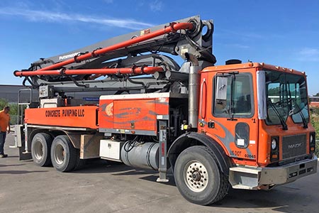 2006 Putzmeister 38Z Concrete Pump
