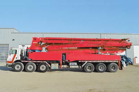 2002 Concord 55-Meter Concrete Boom Pump