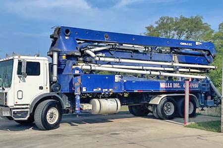 1996 Putzmeister 36-Meter Concrete Boom Pump